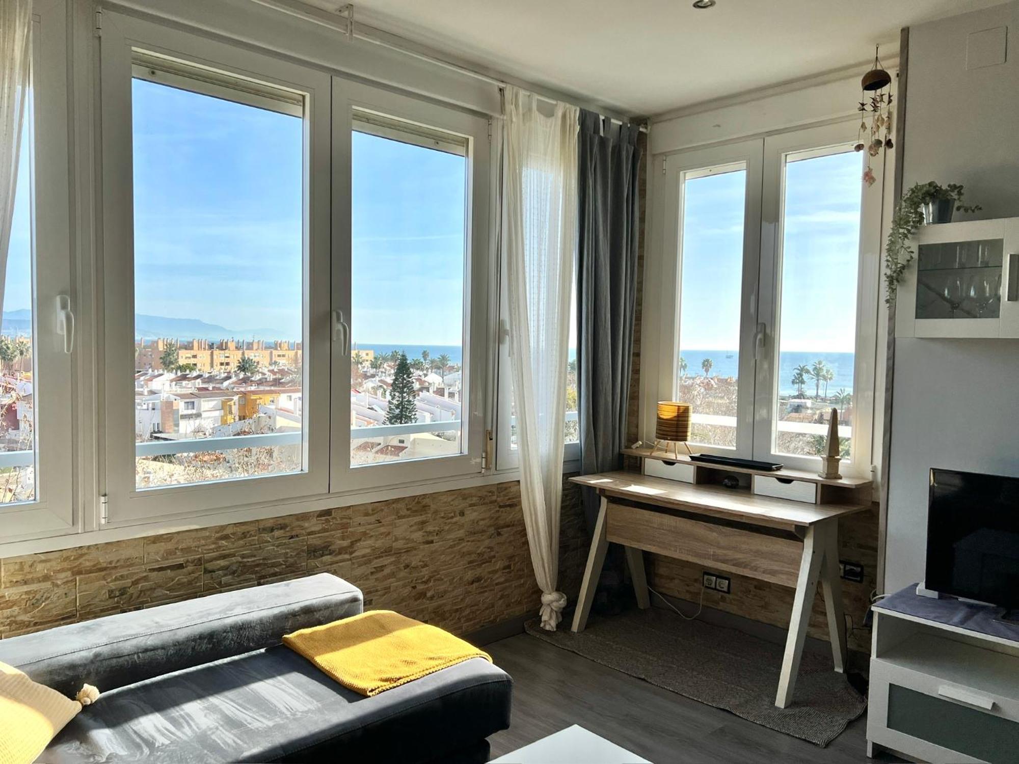 Espectacular Junto Al Mar, Con Piscina En Lägenhet Málaga